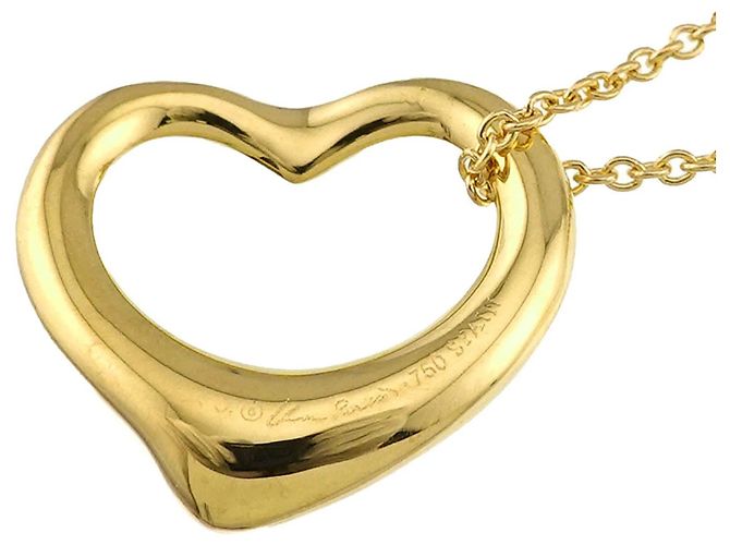 Collana Cuore in Oro Giallo 18K Tiffany & Co. - vista 2