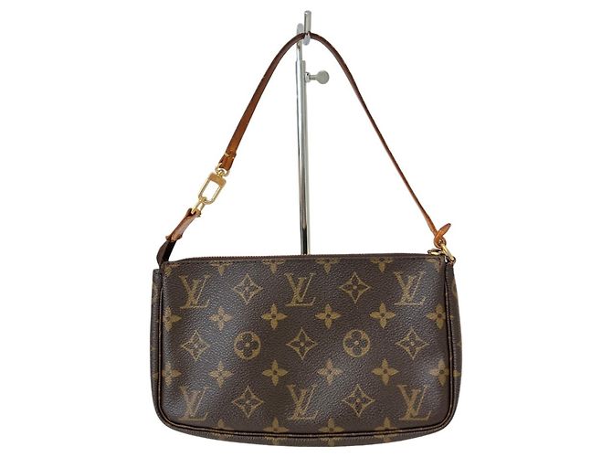 Louis Vuitton Monogram Pochette Accessoires Marrone - vista 2