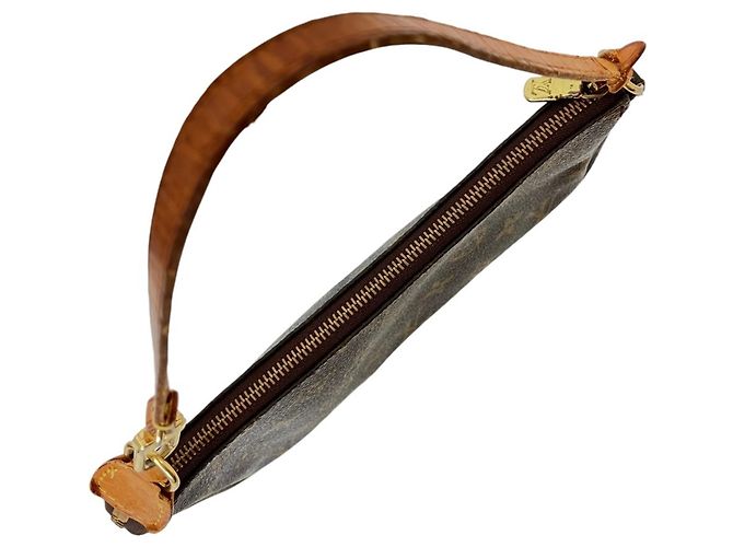 Louis Vuitton Monogram Pochette Accessoires Marrone - vista 4