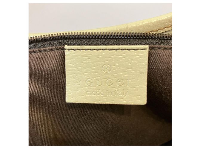 Borsa Tote Gucci GG Canvas Beige - vista 7