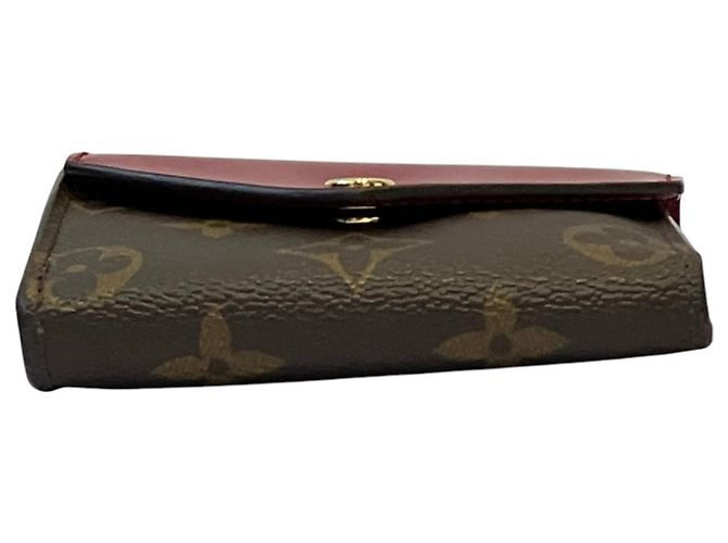 Louis Vuitton Monogram Compact Wallet Braun Fuschia - Ansicht 5