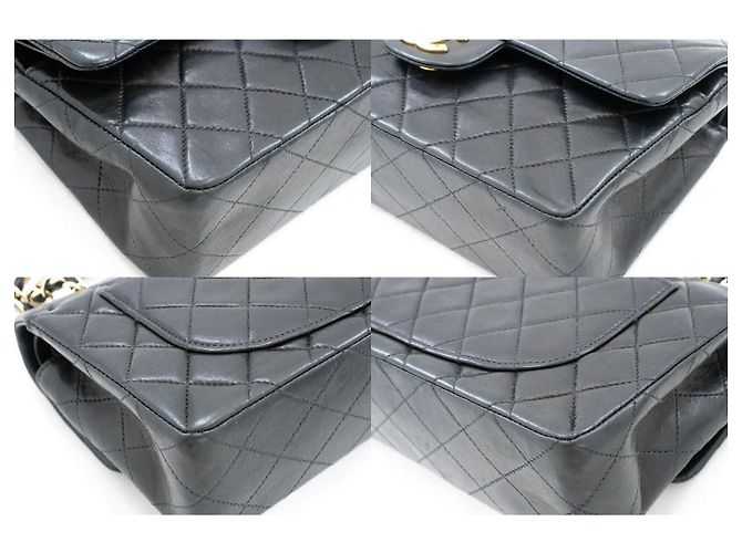 Chanel Classic Flap Lambskin Small Nero - vista 6