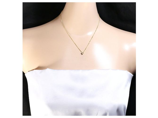 Autre Marque Collana in oro 14K con diamante D'oro - vista 5