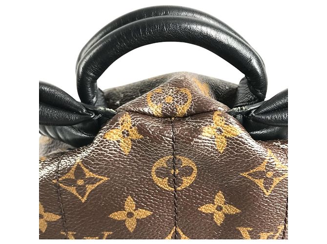Zaino Louis Vuitton Monogram Reverse Palm Springs PM Marrone - vista 12