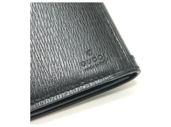 Cartera larga bi-fold Gucci G Logo Negro - vista 10