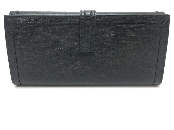 Cartera larga bi-fold Gucci G Logo Negro - vista 2