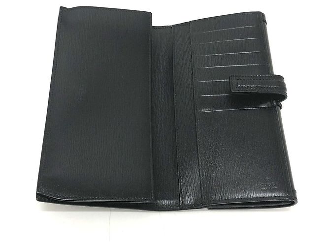 Cartera larga bi-fold Gucci G Logo Negro - vista 9