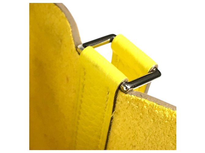 Hermès Borsa Tote HERMES Picotin Lock PM 18 Giallo - vista 13