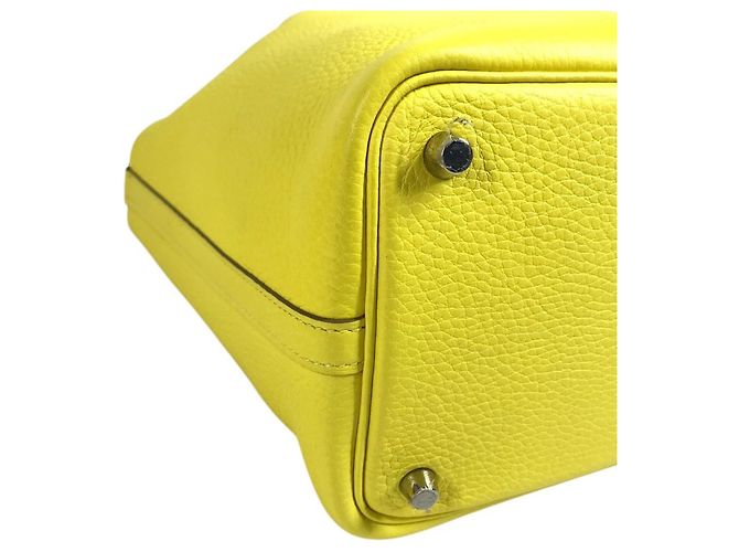 Hermès Borsa Tote HERMES Picotin Lock PM 18 Giallo - vista 8