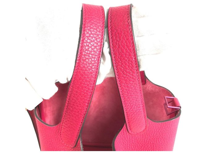 Hermès Borsa Hermes Picotin Lock PM 18 Rosa - vista 12