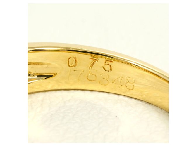 Autre Marque Anello fede in platino PT900 e oro giallo 18K con diamante D'oro - vista 6