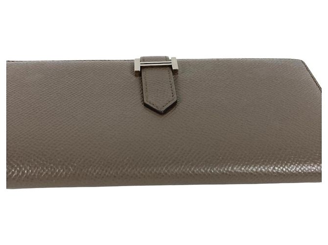 Hermès Hermes Bearn Soufflé Langbeutel Braun - Ansicht 3