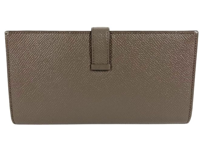 Hermès Hermes Bearn Soufflé Langbeutel Braun - Ansicht 5