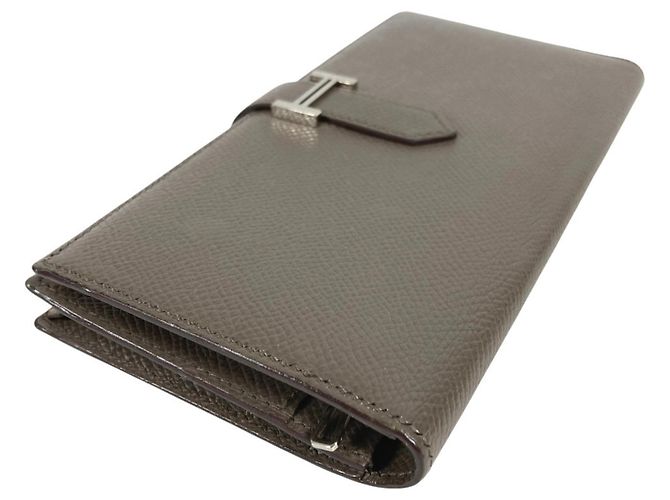 Hermès Hermes Bearn Soufflé Langbeutel Braun - Ansicht 6