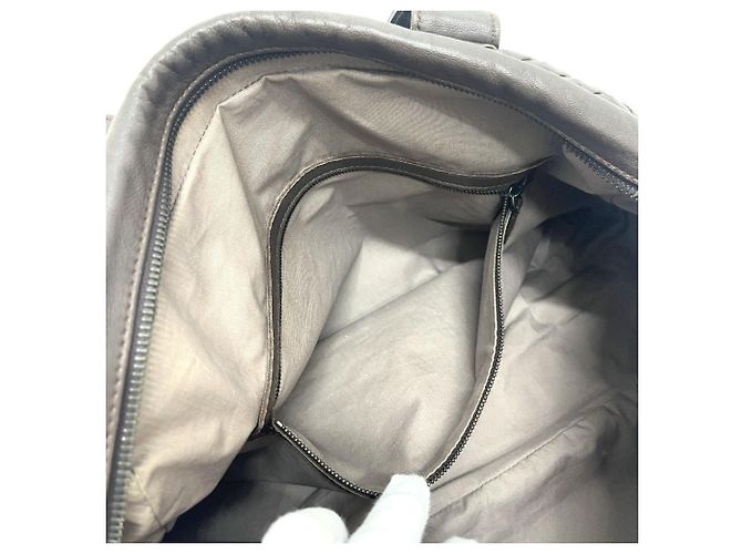 Borsa Bowling Intrecciato Bottega Veneta Marrone - vista 13