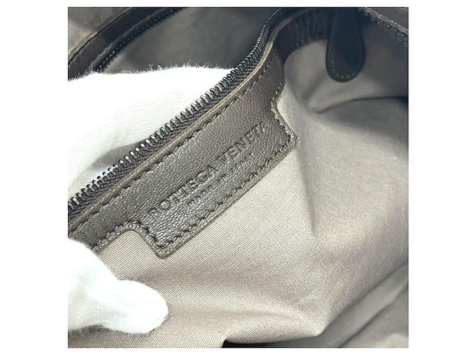 Borsa Bowling Intrecciato Bottega Veneta Marrone - vista 14