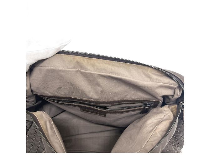 Borsa Bowling Intrecciato Bottega Veneta Marrone - vista 16
