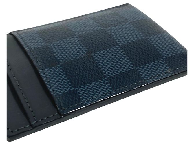 Louis Vuitton Damier Cobalt Card Case Azul marino - vista 5