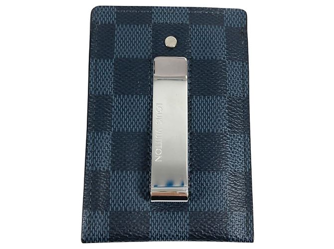Louis Vuitton Damier Cobalt Card Case Azul marino - vista 6