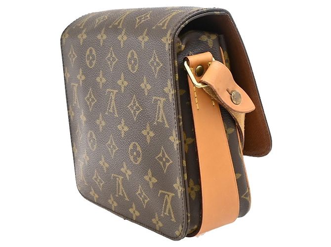 Louis Vuitton Cartouchiere Monogram MM Marron - vue 4