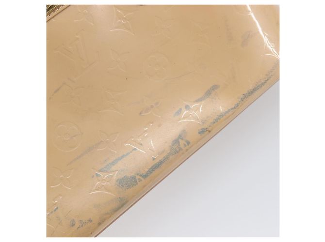 LOUIS VUITTON Monogram Vernis Wilshire PM Rose Flow lantern M91642 Auth BA15141 - vista 10