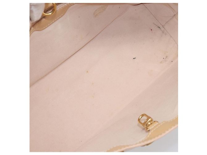 LOUIS VUITTON Monogram Vernis Wilshire PM Rose Flow lantern M91642 Auth BA15141 - vista 11