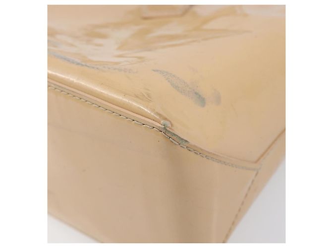 LOUIS VUITTON Monogram Vernis Wilshire PM Rose Flow lantern M91642 Auth BA15141 - vista 15