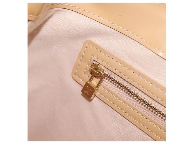 LOUIS VUITTON Monogram Vernis Wilshire PM Rose Flow lantern M91642 Auth BA15141 - vista 23