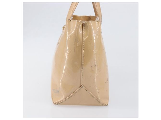 LOUIS VUITTON Monogram Vernis Wilshire PM Rose Flow lantern M91642 Auth BA15141 - vista 3