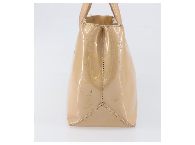 LOUIS VUITTON Monogram Vernis Wilshire PM Rose Flow lantern M91642 Auth BA15141 - vista 4