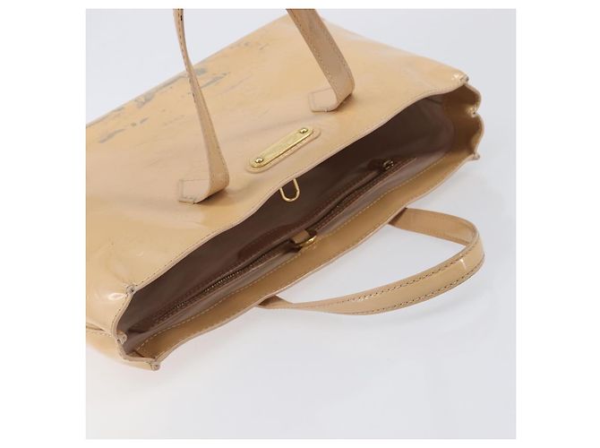 LOUIS VUITTON Monogram Vernis Wilshire PM Rose Flow lantern M91642 Auth BA15141 - vista 7