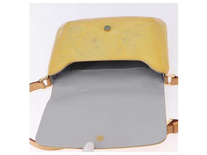 LOUIS VUITTON Monogram Vernis Thompson Street Bag Gris M91008 LV Auth 200645 Grigio - vista 10