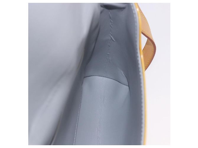 LOUIS VUITTON Monogram Vernis Thompson Street Bag Gris M91008 LV Auth 200645 Grigio - vista 18