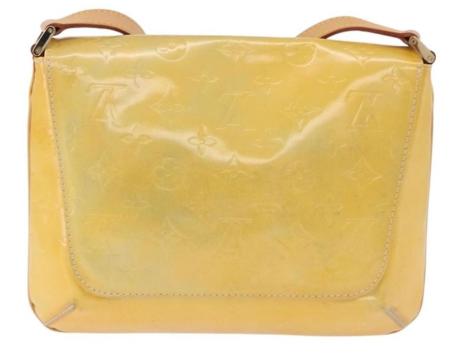 LOUIS VUITTON Monogram Vernis Thompson Street Bag Gris M91008 LV Auth 200645 Grigio - vista 2