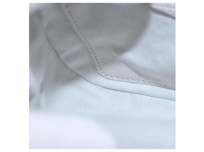 Maison Martin Margiela Borsa a tracolla Maison Margiela in pelle bianca argento Auth am12334M Bianco - vista 10