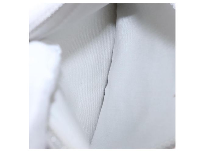 Maison Martin Margiela Borsa a tracolla Maison Margiela in pelle bianca argento Auth am12334M Bianco - vista 26