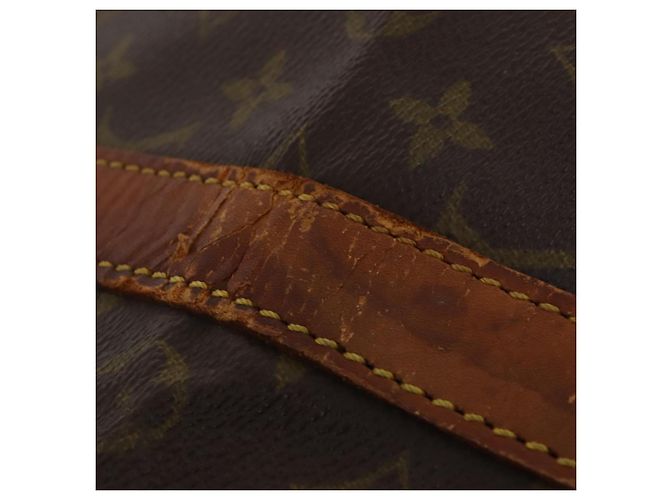 LOUIS VUITTON Monogram Sac Souple 55 Boston Bag M41622 LV Auth BA14852 Monograma - vista 10