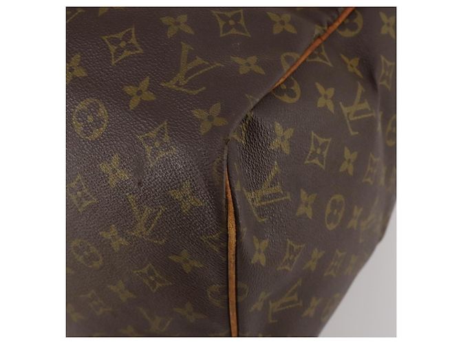 LOUIS VUITTON Monogram Sac Souple 55 Boston Bag M41622 LV Auth BA14852 Monograma - vista 14