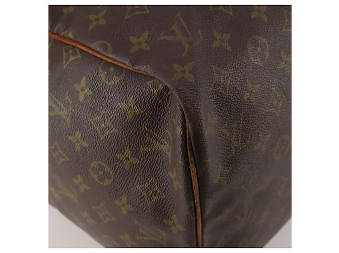 LOUIS VUITTON Monogram Sac Souple 55 Boston Bag M41622 LV Auth BA14852 Monograma - vista 15