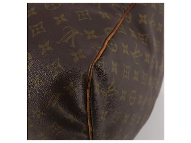 LOUIS VUITTON Monogram Sac Souple 55 Boston Bag M41622 LV Auth BA14852 Monograma - vista 16