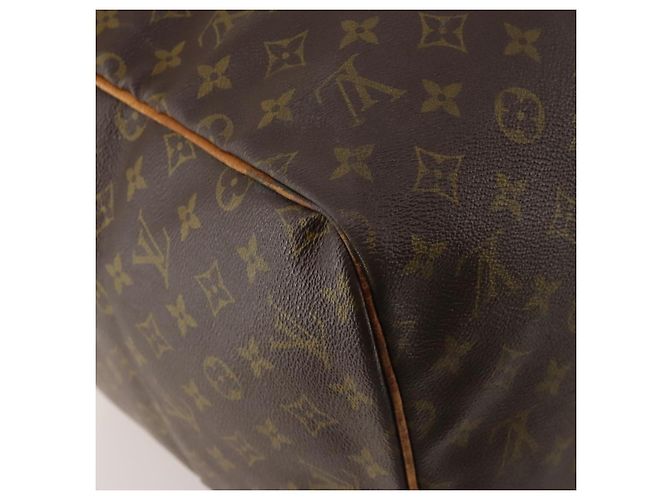 LOUIS VUITTON Monogram Sac Souple 55 Boston Bag M41622 LV Auth BA14852 Monograma - vista 17