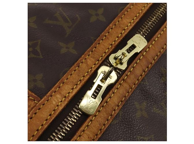 LOUIS VUITTON Monogram Sac Souple 55 Boston Bag M41622 LV Auth BA14852 Monograma - vista 20