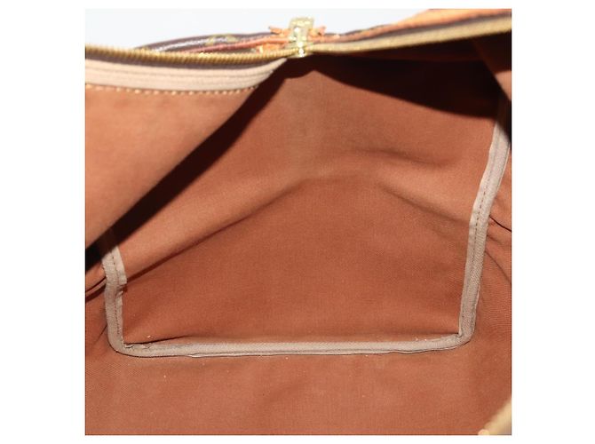 LOUIS VUITTON Monogram Sac Souple 55 Boston Bag M41622 LV Auth BA14852 Monograma - vista 23