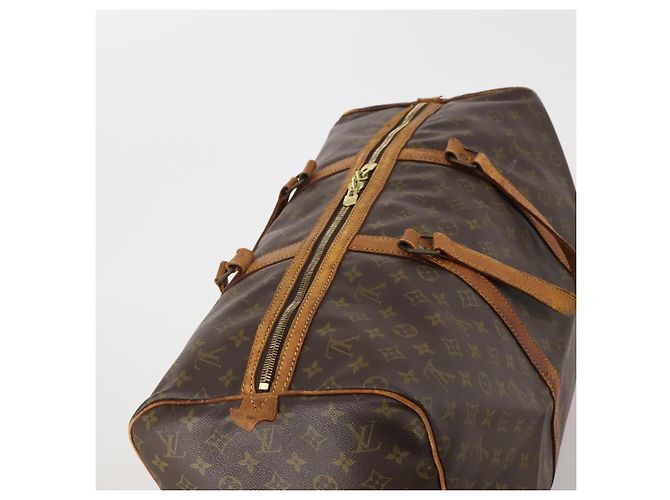 LOUIS VUITTON Monogram Sac Souple 55 Boston Bag M41622 LV Auth BA14852 Monograma - vista 6