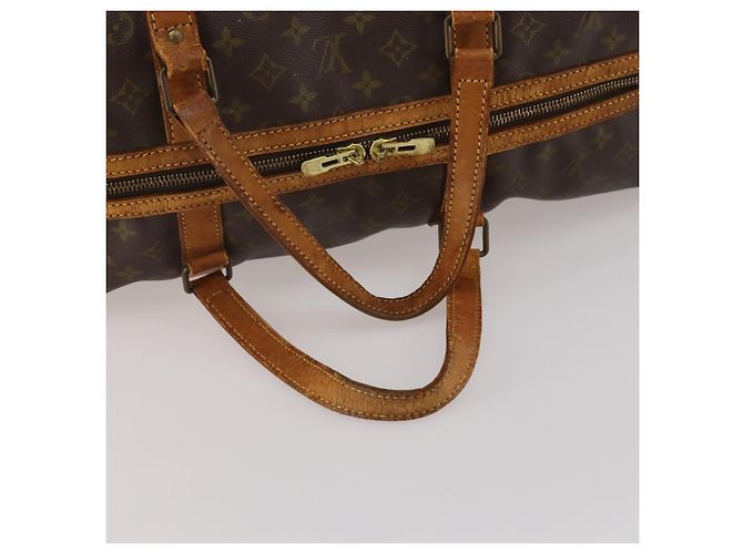LOUIS VUITTON Monogram Sac Souple 55 Boston Bag M41622 LV Auth BA14852 Monograma - vista 7