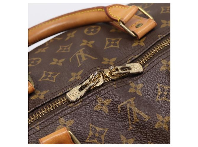 LOUIS VUITTON Monogram Keepall Bandouliere 60 Borsa Boston M41412 LV Auth ka5850A Monogramma - vista 18