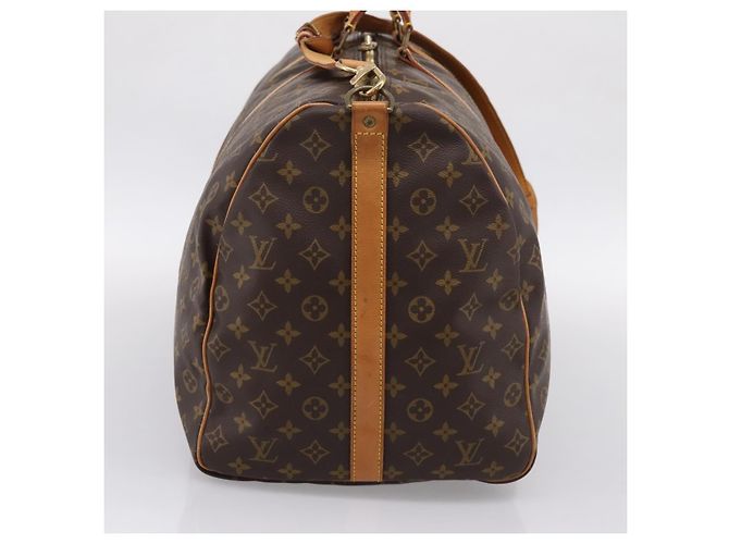 LOUIS VUITTON Monogram Keepall Bandouliere 60 Borsa Boston M41412 LV Auth ka5850A Monogramma - vista 4