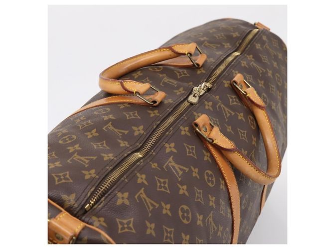 LOUIS VUITTON Monogram Keepall Bandouliere 60 Borsa Boston M41412 LV Auth ka5850A Monogramma - vista 6