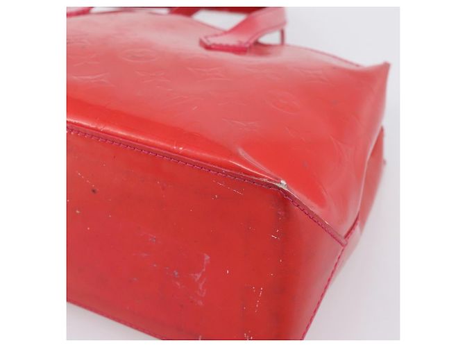LOUIS VUITTON Monogram Vernis Wilshire PM Hand Bag Rose Pop M93643 Auth 198966 Rosa - vista 15