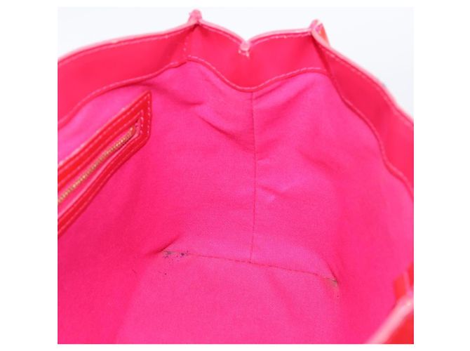 LOUIS VUITTON Monogram Vernis Wilshire PM Hand Bag Rose Pop M93643 Auth 198966 Rosa - vista 18